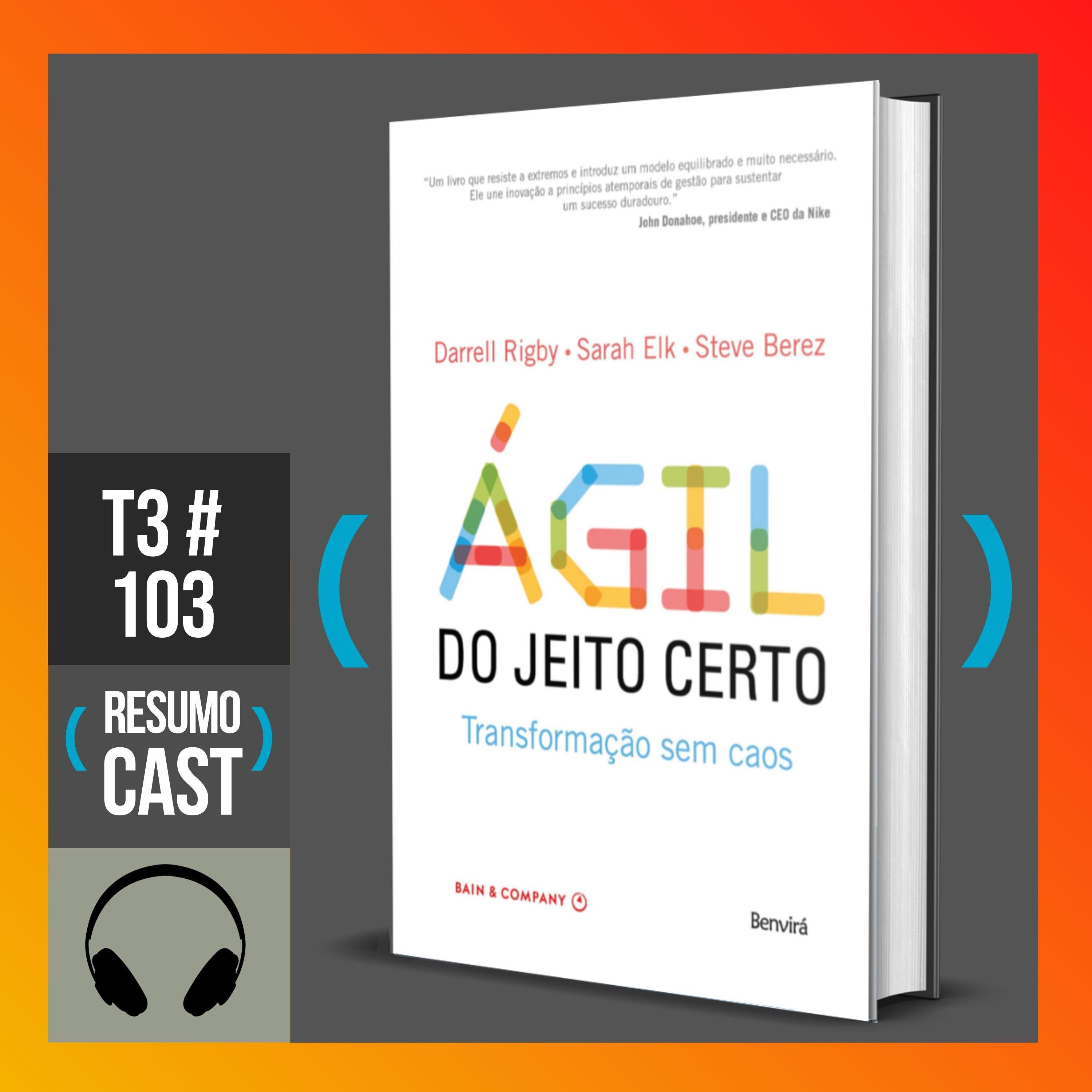 T3#103 Ágil do jeito certo | Darrel Rigby, Sarah Elk, Steve Berez