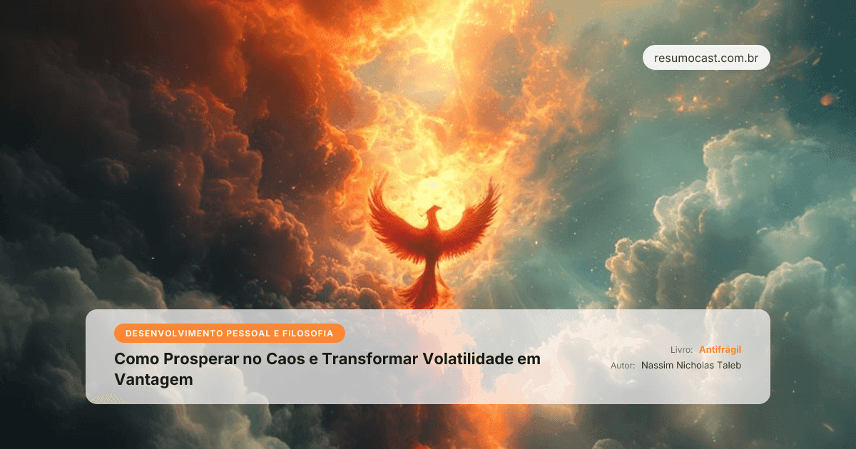 Antifrágil: Por Que Tudo Que Você Faz Para Se Proteger Está Te Tornando Mais Fraco